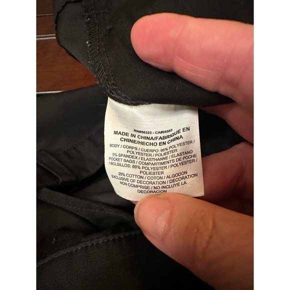 Nike Men's Dri-FIT Hybrid Stretch Flat Front Casual Golf Shorts Size 36 Black - Picture 8 of 8